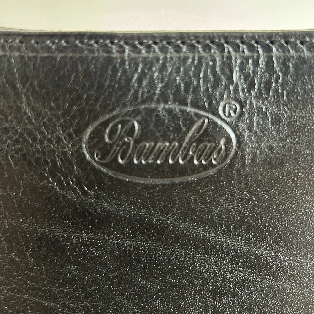 Bambas Work of Art Leather Shoulder Bag - Picture 3 of 12